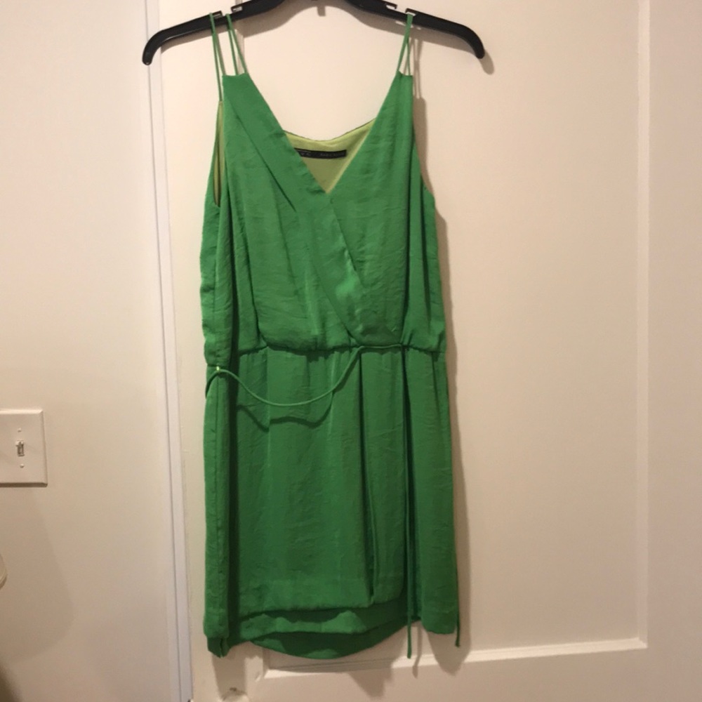 Green Zara Dress